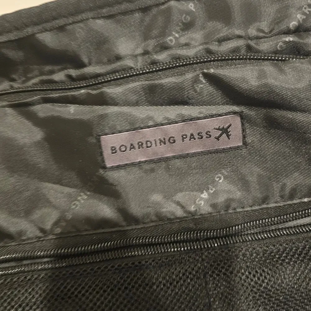 New Boarding Pass Duffle Nude Travel Bag Luggage 14.5 X 21 X D8